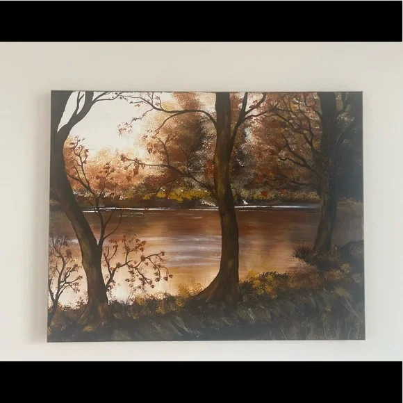 Forest landscape painting - Picture 4 of 4